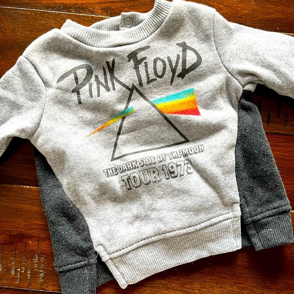 Gray Pink Floyd Baby Sweatshirt - Picture 1 of 4